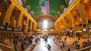 Walking Tour of Grand Central Terminal — New York City 【4K】🇺🇸 [upl. by Modestine]