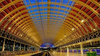 A Walk Around Londons Paddington Railway Station [upl. by Araldo]