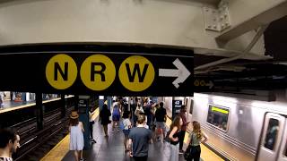 ⁴ᴷ The Busiest NYC Subway Station Times Square–42nd StreetPort Authority Bus Terminal [upl. by Enilemme]